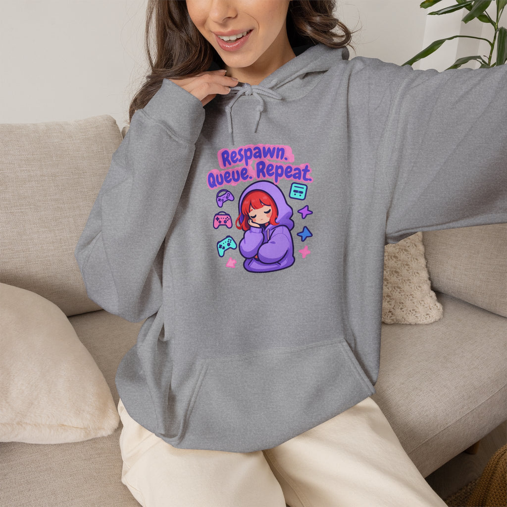 Respawn, Queue, Repeat Hoodie