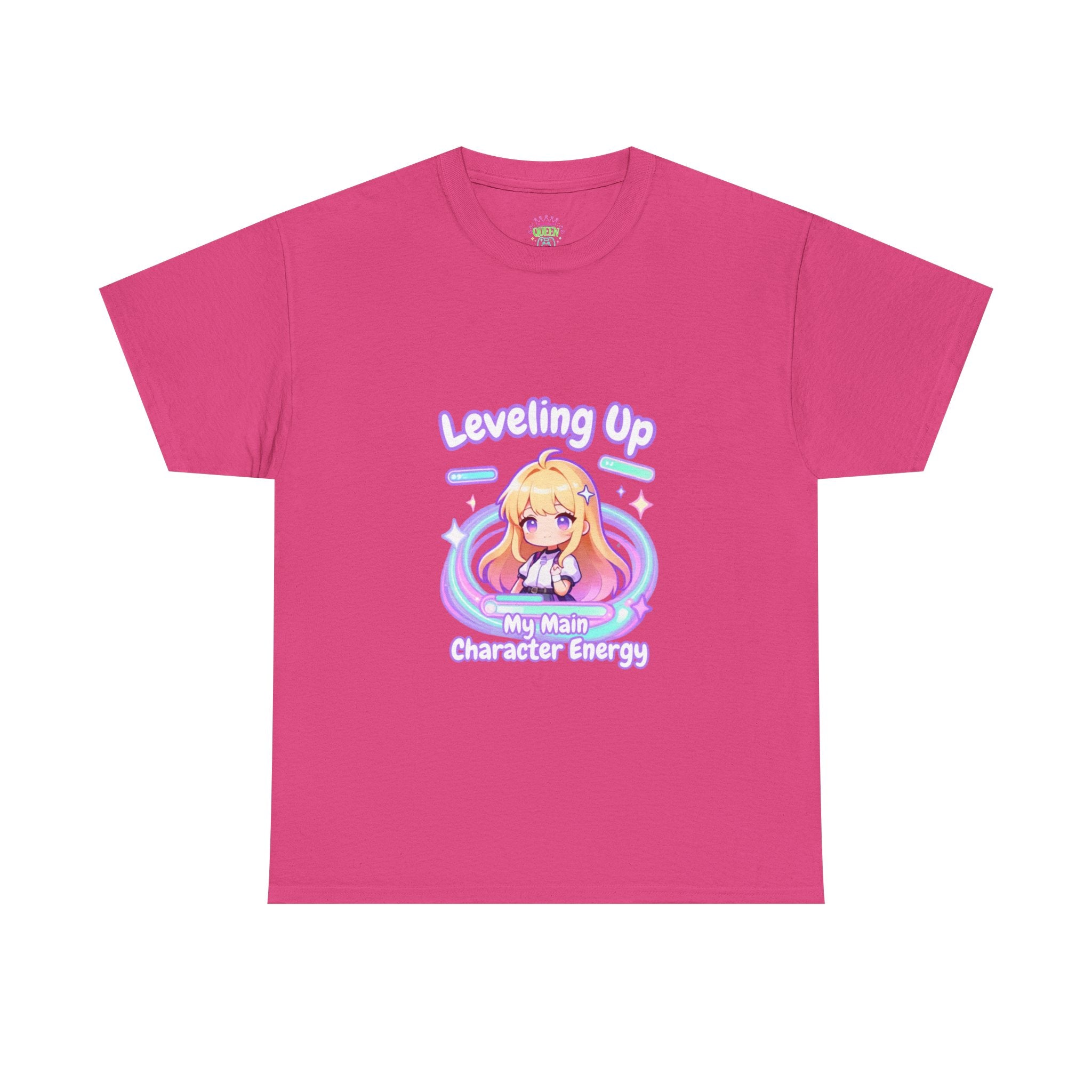 "Leveling Up" Unisex Heavy Cotton Tee